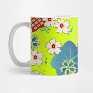 The decorative rose Mug